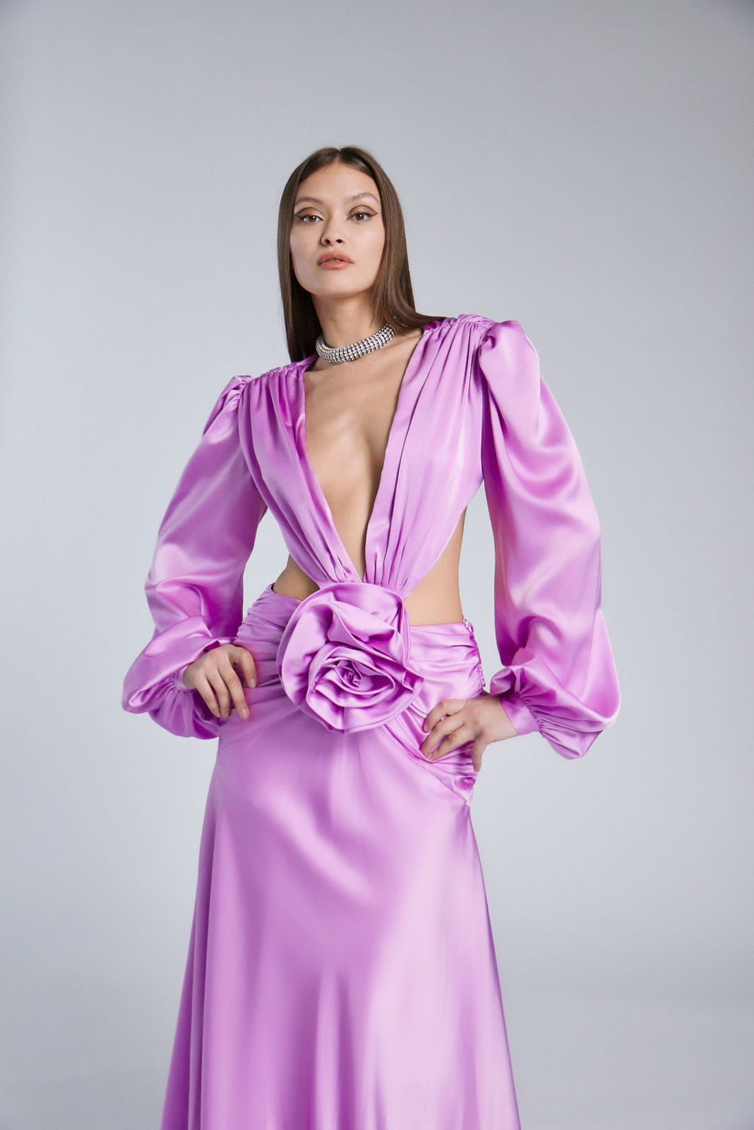 The Pamela Dress - Lilac