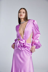 The Pamela Dress - Lilac