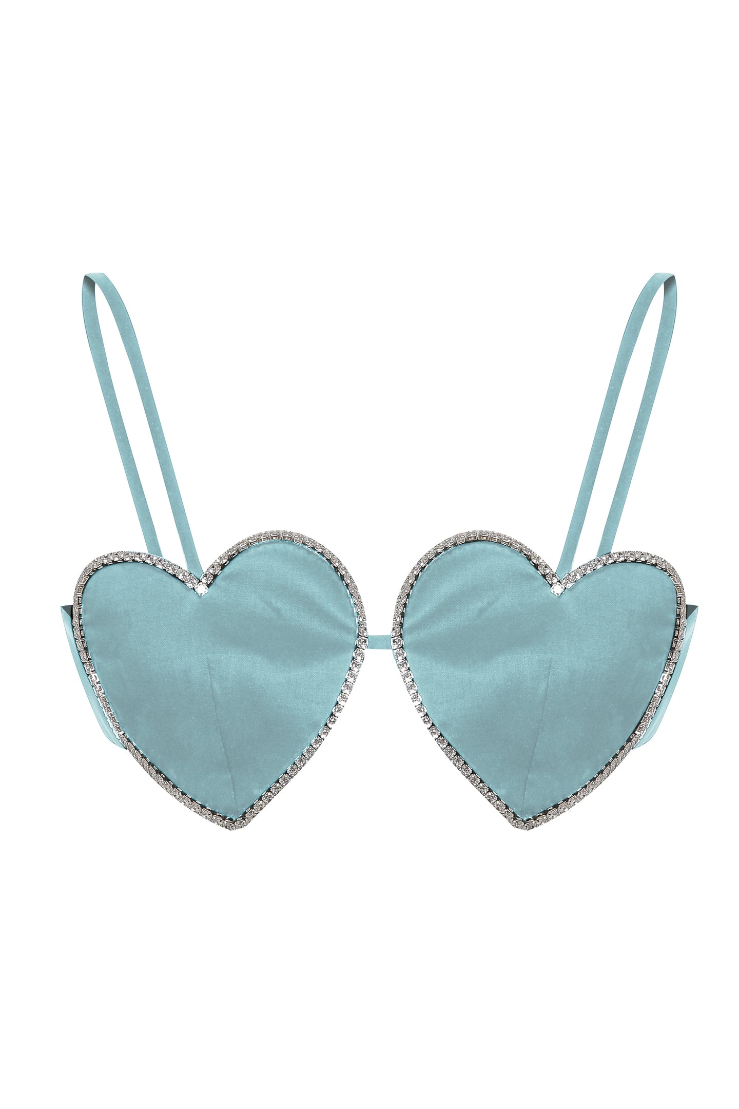 The Heart Bralette - Blue