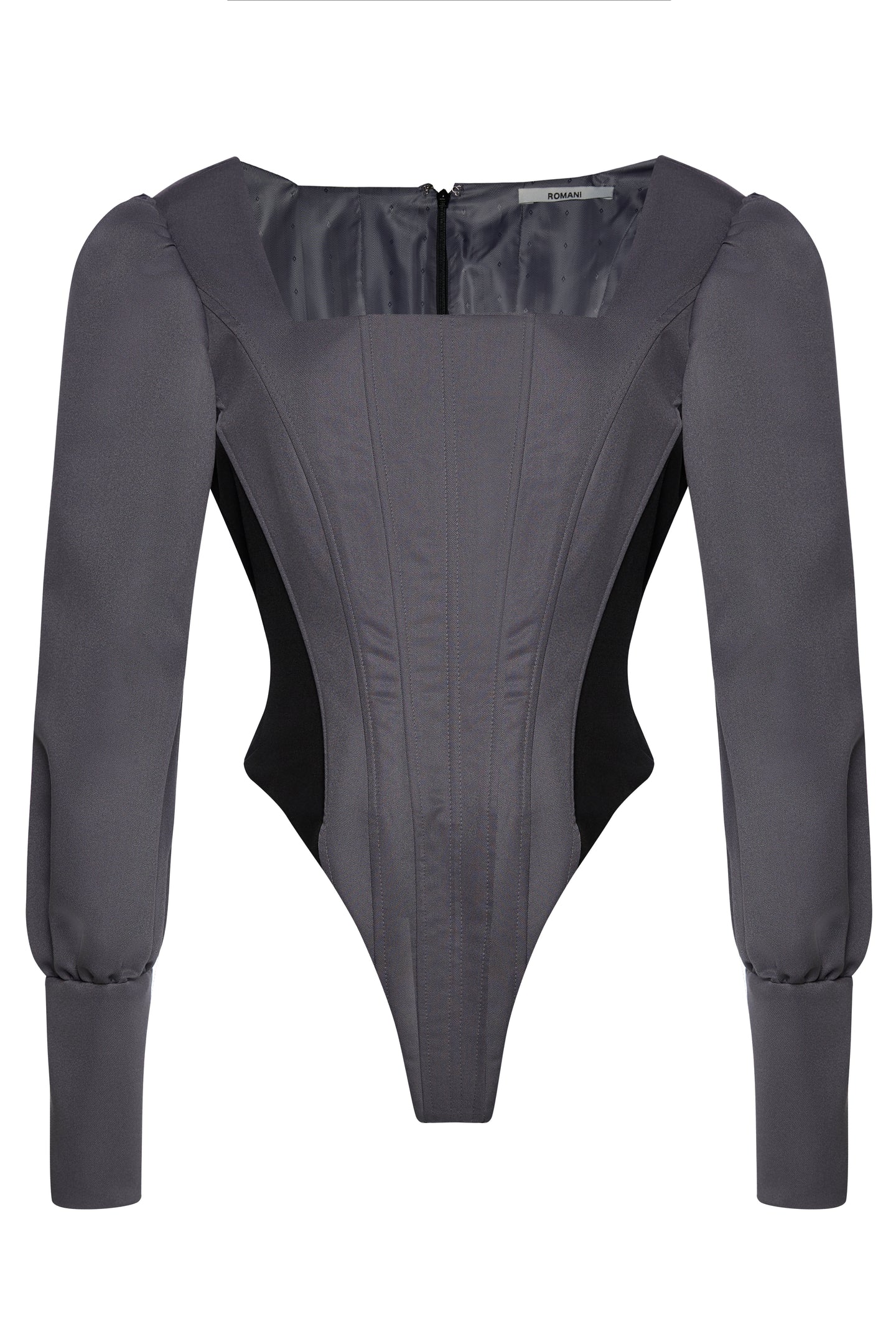 The Jane Top - Grey