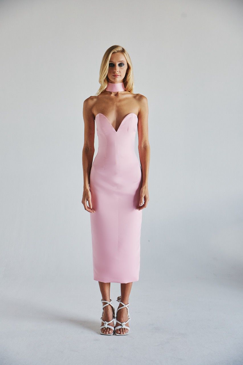 The Megan Dress - Pink